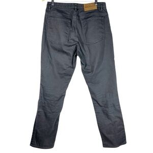 BEST MADE Men's 34 X 34 #B2167 Stretch Cotton 5 Pocket Twill Grey Straight Pants